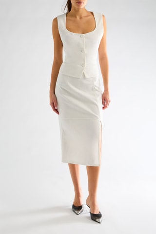 Gilet de costume - Blanc