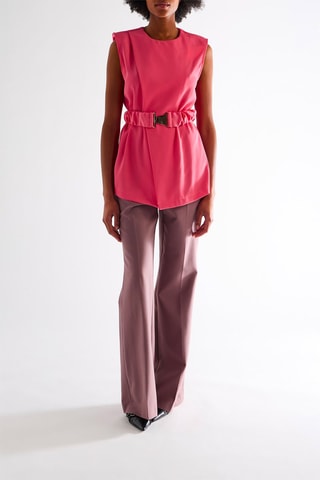Blouse sans manches - Rose