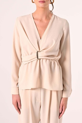 Blouse - Beige