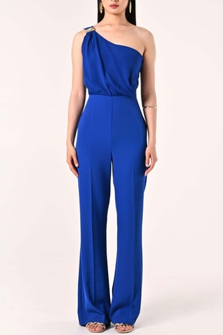 Combinaison asymétrique - Bleu cobalt