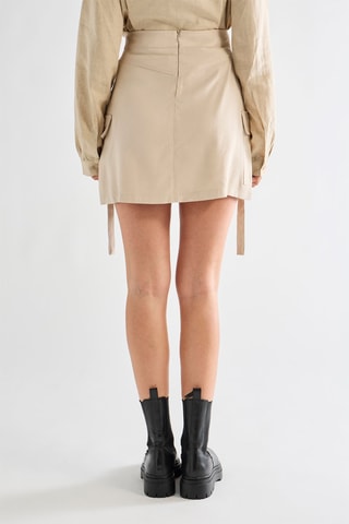 Jupe droite - Beige