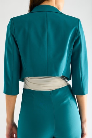 Blazer courte - Vert émeraude