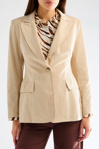 Blazer - Beige clair