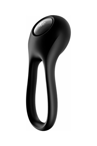 Anello vibrante waterproof Majestic Duo Satisfyer - Nero