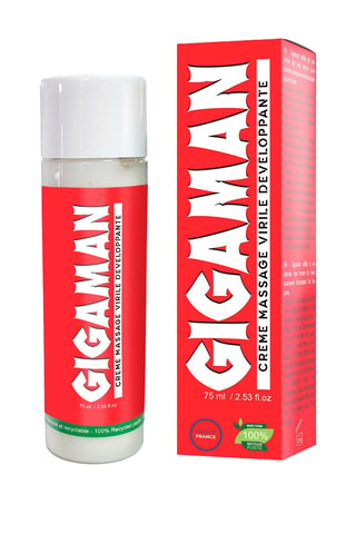 Crema per l'ingrandimento del pene Gigaman - 75 ml