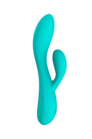 Vibratore Rabbit Nina - Turchese - 13 cm
