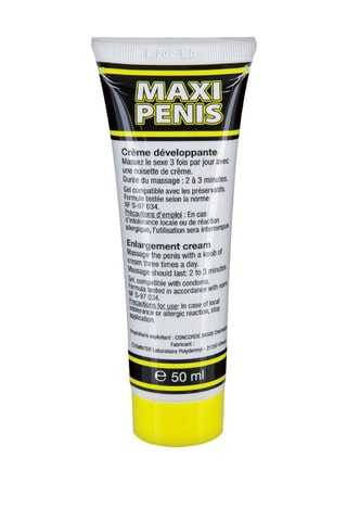 Crema sviluppatrice per pene Maxi - 50 ml