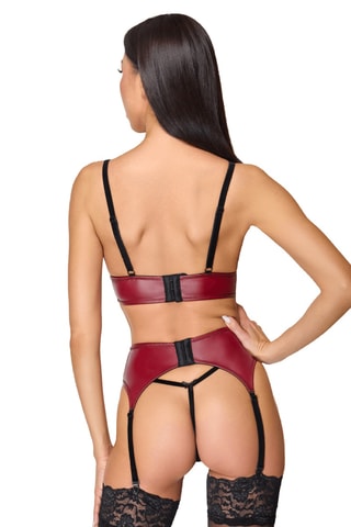 Completo 3 pezzi - Bordeaux e nero