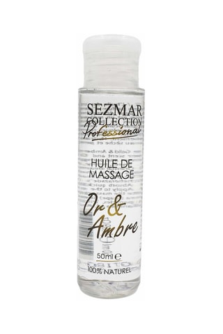 Olio da massaggio professionale - Ambra & Oro - 50 ml