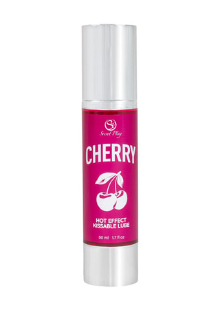 Olio per massaggio lubrificante riscaldante ciliegia 2 in 1 - 50 ml