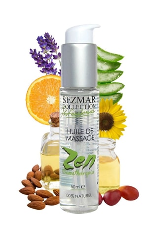 Olio da massaggio professionale zen 100% naturale - 50 ml