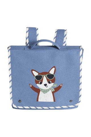Cartable - Bleu cobalt