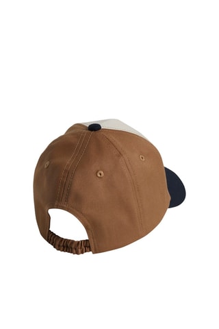 Casquette - Ecru et camel