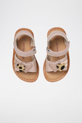Sandales en cuir - Rose