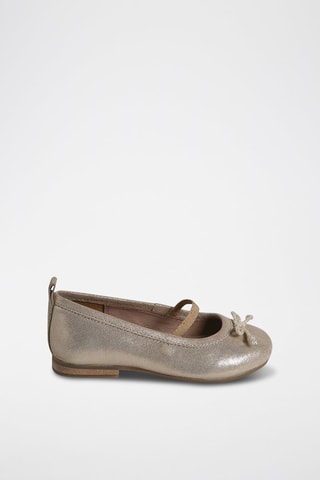 Babies en cuir - Doré