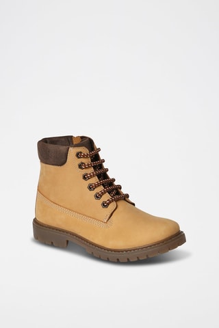 Boots en nubuck - Camel