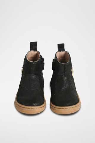 Bottines en nubuck - Noir