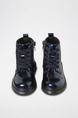 Bottines vernies - Bleu marine