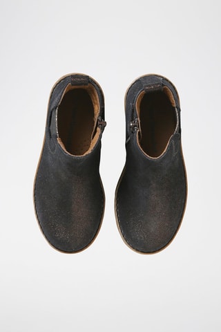Bottines en nubuck - Marron