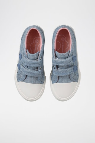Baskets - Bleu et beige