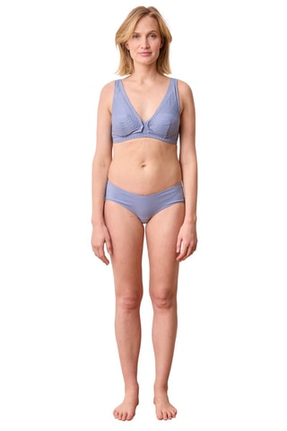 Soutien-gorge d’allaitement - Bleu-gris