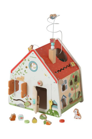 Grande maison d'activités en bois - Dès 10 mois