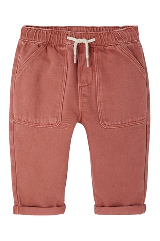 Pantalon - Rouge brique