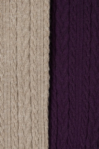 2 collants - Violet
