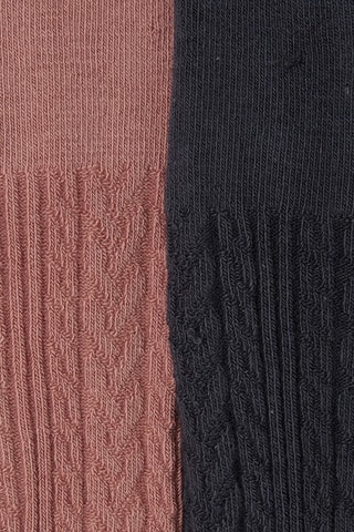 2 collants - Vieux rose