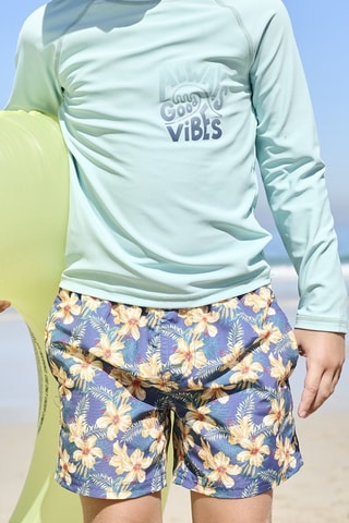 Short de bain - Bleu marine