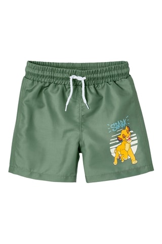 Short de bain Simba Le Roi Lion Disney - Vert