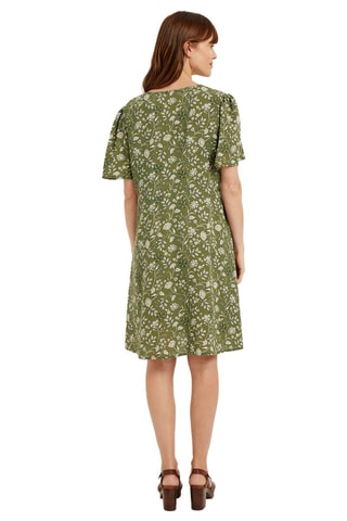 Robe de maternité - Vert olive
