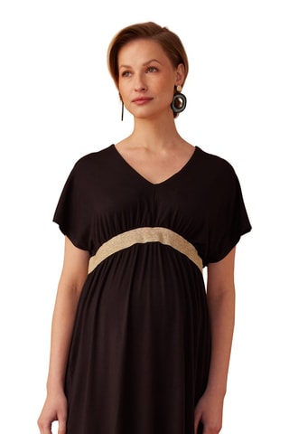 Robe de maternité - Noir