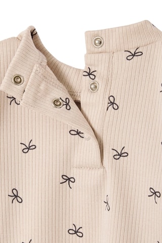 Sous-pull - Beige chiné et anthracite