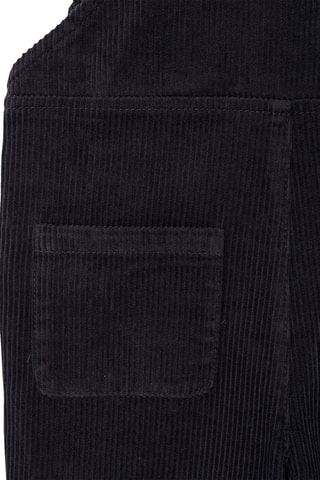 Salopette en velours - Anthracite