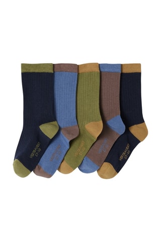 5 paires de chaussettes - Bleu