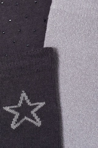 3 paires de chaussettes - Anthracite