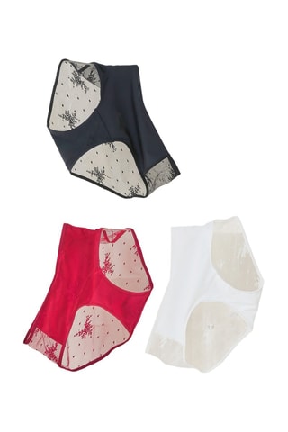 3 culottes - Bordeaux