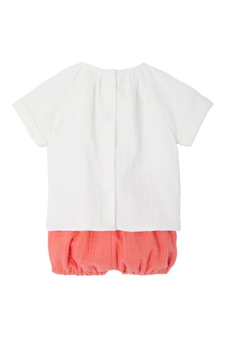 2 pyjamas - Corail fluo