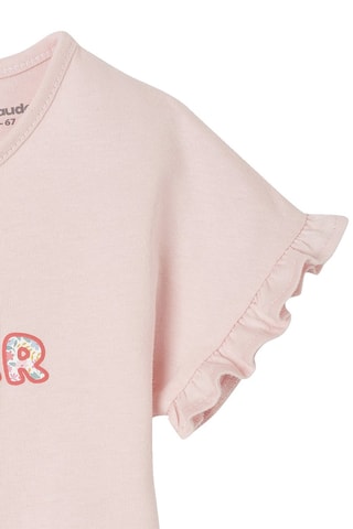 T-shirt en coton biologique - Rose