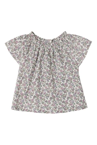 T-shirt - Ecru et rose