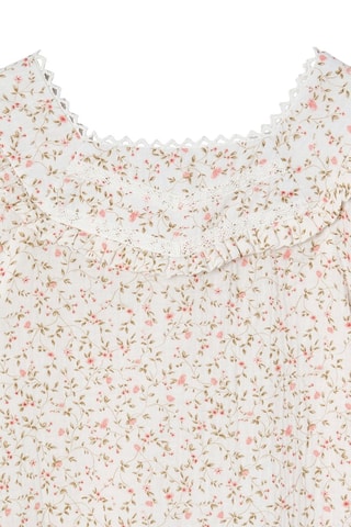 Blouse - Rose et écru
