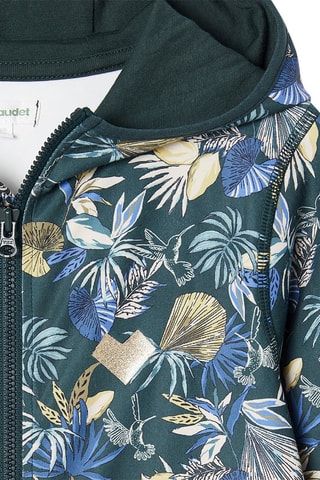 Sweat à capuche - Vert foncé
