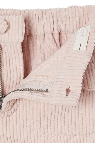 Short en velours - Rose poudré