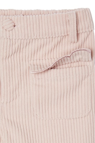 Short en velours - Rose poudré