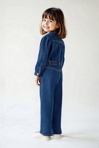 Combinaison en jean - Bleu