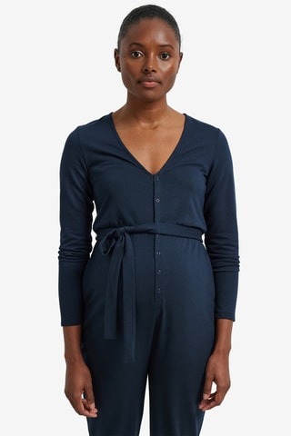 Combinaison de grossesse - Bleu marine