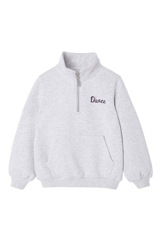 Sweat et legging - Gris clair chiné