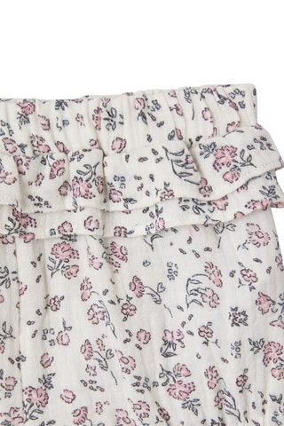 Bandeau et bloomer - Ecru et rose poudré