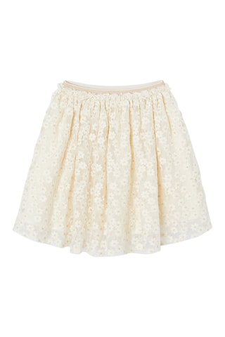Jupe en dentelle - Ecru